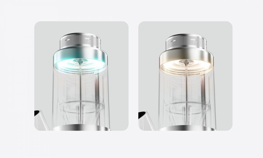 Контейнер для порошка с LED-подсветкой