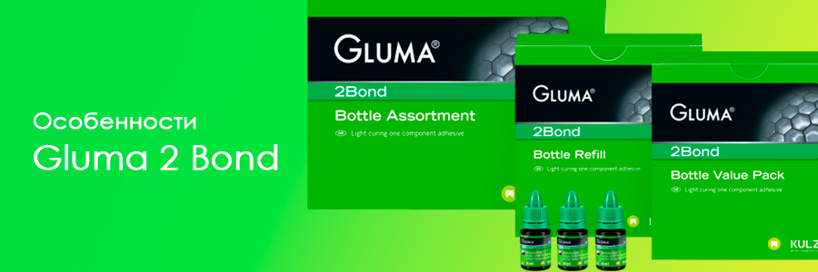 Особливості, властивості та характеристики GLUMA BOND 2: