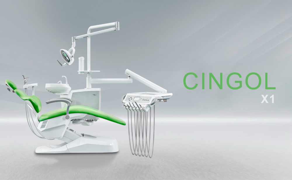 Стоматологу доступен выбор подачи инструмента на основном блоке управления: