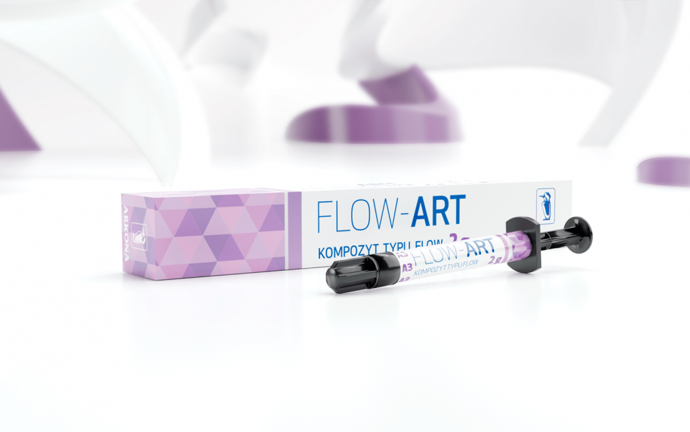 Flow Art, шприц 2 г (Arkona) Светоотверждаемый композит ᐉ Купить ...