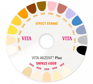Akzent Plus (VITA) Шкала расцветок, B436
