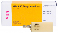 CAD-Temp monoColor for CEREC/inLab (VITA) Композитные блоки из акрилатполимера, 3M2T/СТ40