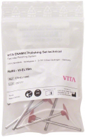 Набор полировальных головок, линза VITA ENAMIC (клинические, розовые, 6 шт), ERHEL16M6