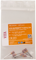 VITA Suprinity Набір полірувальних головок, чашка (клінічні, рожеві, 6 шт), ERWC6M6