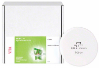 YZ T White (VITA) Транслюцентний цирконій (діоксид цирконію), незабарвлений білий, 98.4 мм, h-14 мм, ECDYW3981400