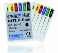 Файлы Poldent Endostar NiTi H-Files (25 мм)
