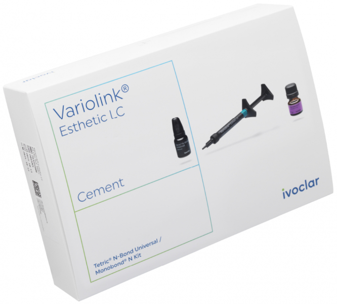 Variolink Esthetic LC Kit (Ivoclar Vivadent) Фиксирующий композит световой полимеризации для постоянной фиксации, 763317AN