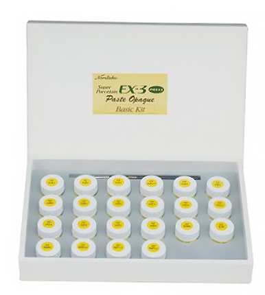 EX-3 Press Paste Opaque Basic Kit (Kuraray Noritake) Набір пастоподібного опаку прес-кераміки