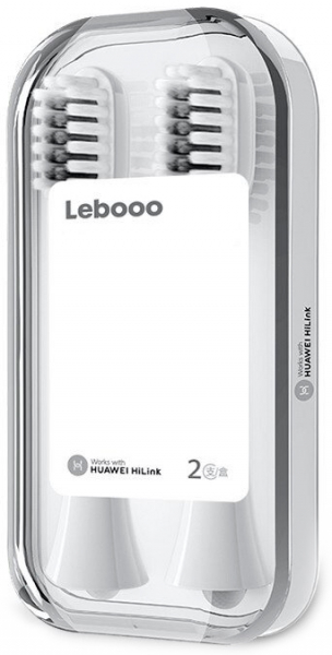 Насадки для електричної зубної щітки Lebooo Color Sensitive White (2 шт)