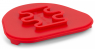 Монтажна пластина Baumann для артикулятора KAVO (червона, 50 шт)