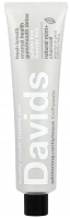 Зубная паста Davids Whitening + antiplaque premium, натуральная мята и древесный уголь (для отбеливания зубов и устранения зубного налета)