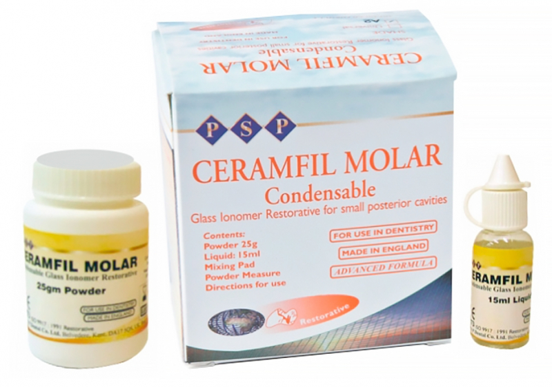 Ceramfil Molar (PSP Dental) Універсальний зміцнений склоіономер