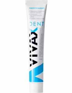 Зубна паста Vivax ремінералізуюча з активним пептидним комплексом