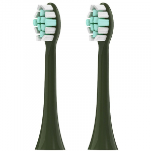 Насадки для зубной щетки Alyson Classic Heads for Lebond (HYC6064) 2pcs Dark Green