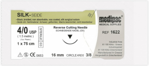 Шовний матеріал Medipac SILK (шовк)