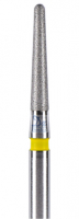 XF877, желтый (Dentex) Бор конусообразный, усеченный кончик, XF222 (016K) FG
