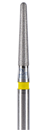 XF877, жовтий (Dentex) Бор конусоподібний, зрізаний кінчик, XF222 (016K) FG
