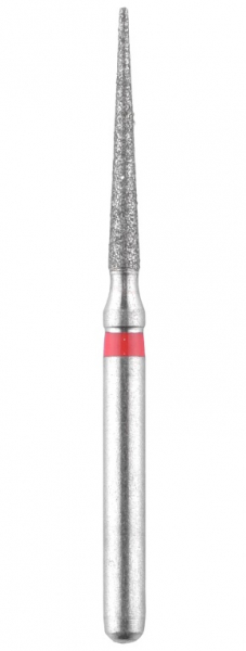 Алмазний бор Crutter 806.316.166.514 (червоний, конусний, подовжений)