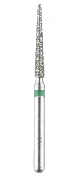 Алмазний бор Crutter 806.316.166.534 (зелений, конусний, подовжений)