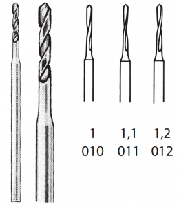 Фреза хирургическая Nouvag L-70 (спиралевидная для перфорации костного блока) ТВС для П / Н