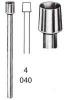 Фреза хирургическая Nouvag CIRCULAR KNIVES (L-44 / d-4 mm) для перфорации в десне, ТВС для П / Н