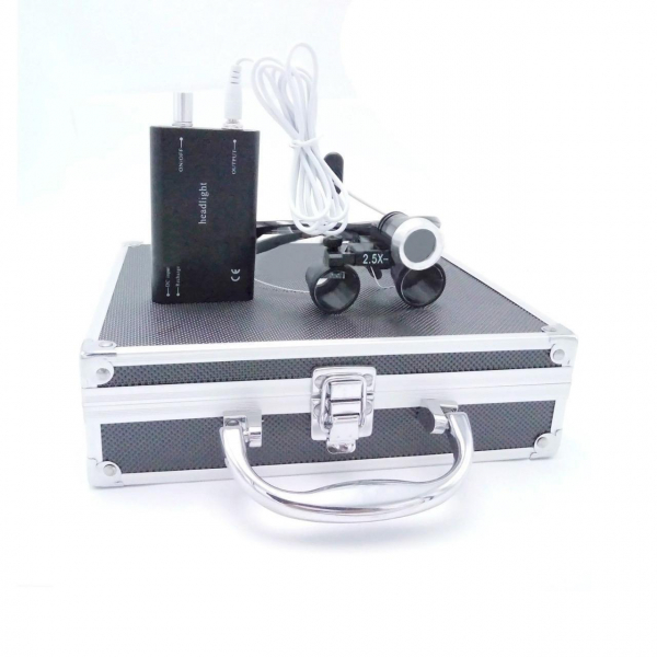 Комплект бинокуляры B1 Skydent (2.5x-420 + подсветка)