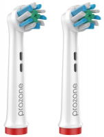 Насадки ProZone PRO-X Cross, 2 шт (совместимые с ORAL-B, Braun)