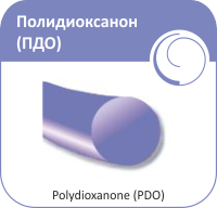 Полідіоксанон Olimp (ПДО) 5\0-75 см монофіламент фіолетовий