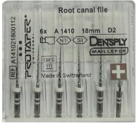 ProTaper Universal D, оригинал (Dentsply) Машинные никель-титановые файлы, 6 шт