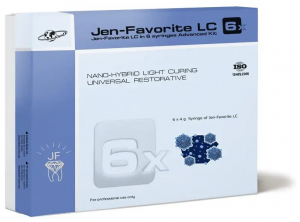 Jen-Favorite Starter Kit, Набір шприців 4х4 г (Jendental) Реставраційний матеріал