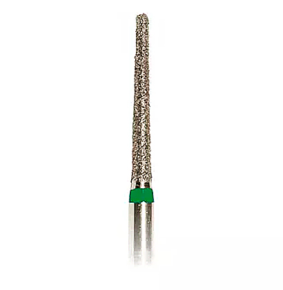 Бор VladMiva 806.104.199.534 (конусный, полусферический на концах, зеленый - грубый, 10 шт)