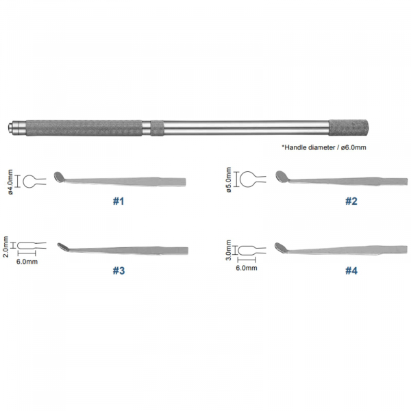 Набор микрозеркал YDM Micro Morror Set (4 шт)