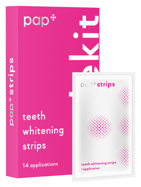 Відбілюючі смужки для зубів SmileKit PAP+, 28 шт/14 пар
