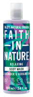 Натуральний гель для душу з лавандою та геранню Faith In Nature