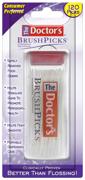 Межзубные зубочистки The Doctor's BrushPicks