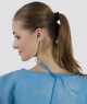 Защитные халаты медицинские Dochem, одноразовые, 40 г/м2, синие, 10 шт
