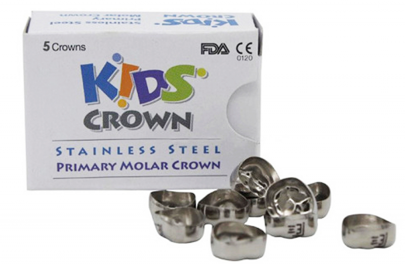 Kids Crown E-UL (Shinhung) Дитячі коронки, 5 шт