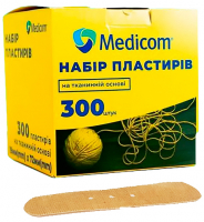 Набор пластырей Medicom, 300 пластырей на тканевой основе