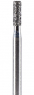 835, синий (Dentex) Бор цилиндр с плоским кончиком, FG