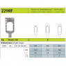 Трепан Jota 224RF.104.018 (d – внутр. – 1,8 мм; зовнішній – 2,8 мм) L – 5.4 мм, для прямого наконечника