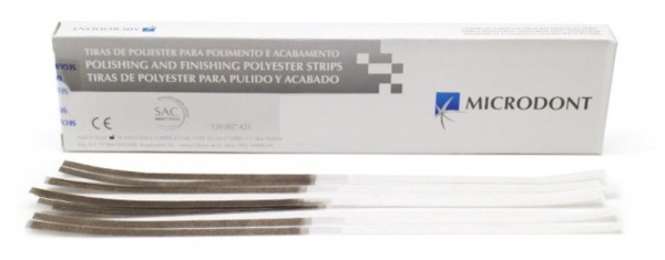 Штрипси поліестерові Microdont 2.5 мм (середні/дрібні, 150 шт) (ref.10.302.004)