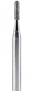 838, синій (Dentex) Бор циліндр із закругленим кінчиком, FG