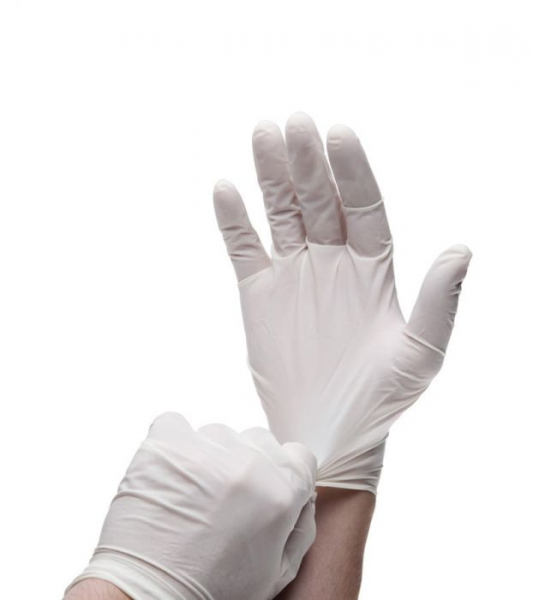 Перчатки Prestige Medical латексные опудренные 100 шт