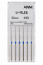 Ultrasonic Files, 33 мм (Mani) Ручные файлы, 6 шт (копия)