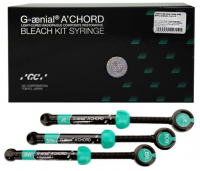 G-Aenial A'CHORD Bleach Kit, Набор 3 шприцы (GC) Универсальный реставрационный композит