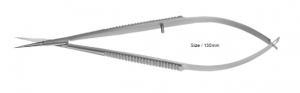 Ножиці мікрохірургічні, ясна MS-130 L, прямі (YDM)