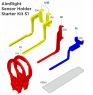 Позиционеры к визиографу Sirona XIOS XG AimRight Sensor Holder Starter Kit S1