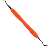 Гладилка Osung 2CSCОМ12, універсальна (силіконова ручка, двостороння, титанове покриття, для композитів та фотополімерів)