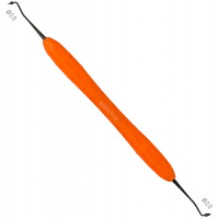 Гладилка Osung 2CSCT10 (силиконовая ручка, двухсторонняя, титановое покрытие, для композитов и фотополимеров)