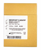 Рентгеновская медицинская пленка Colenta Labortechnik MEDIPHOT X-0/RP зеленочувствительная (100 листов)